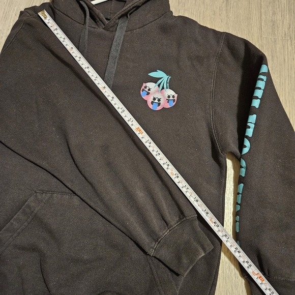 Rare Pink Dolphin Black Cherries Hoodie for Men Size Small - Picture 9 of 9